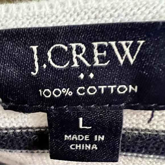 Mens J.Crew Striped Sweater - Picture 2 of 4
